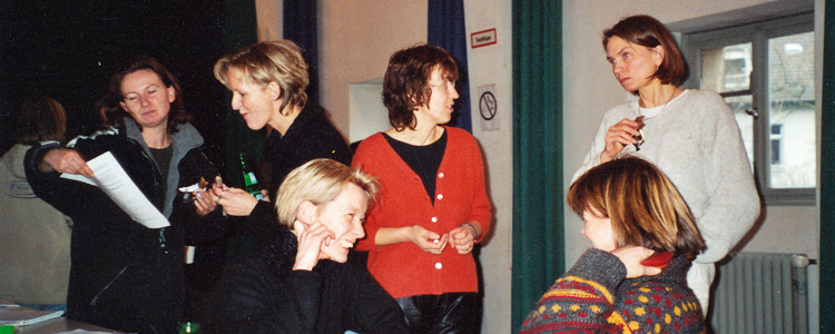 Eltern und Team beratschlagten über die Umsetzung der Altersmischung.